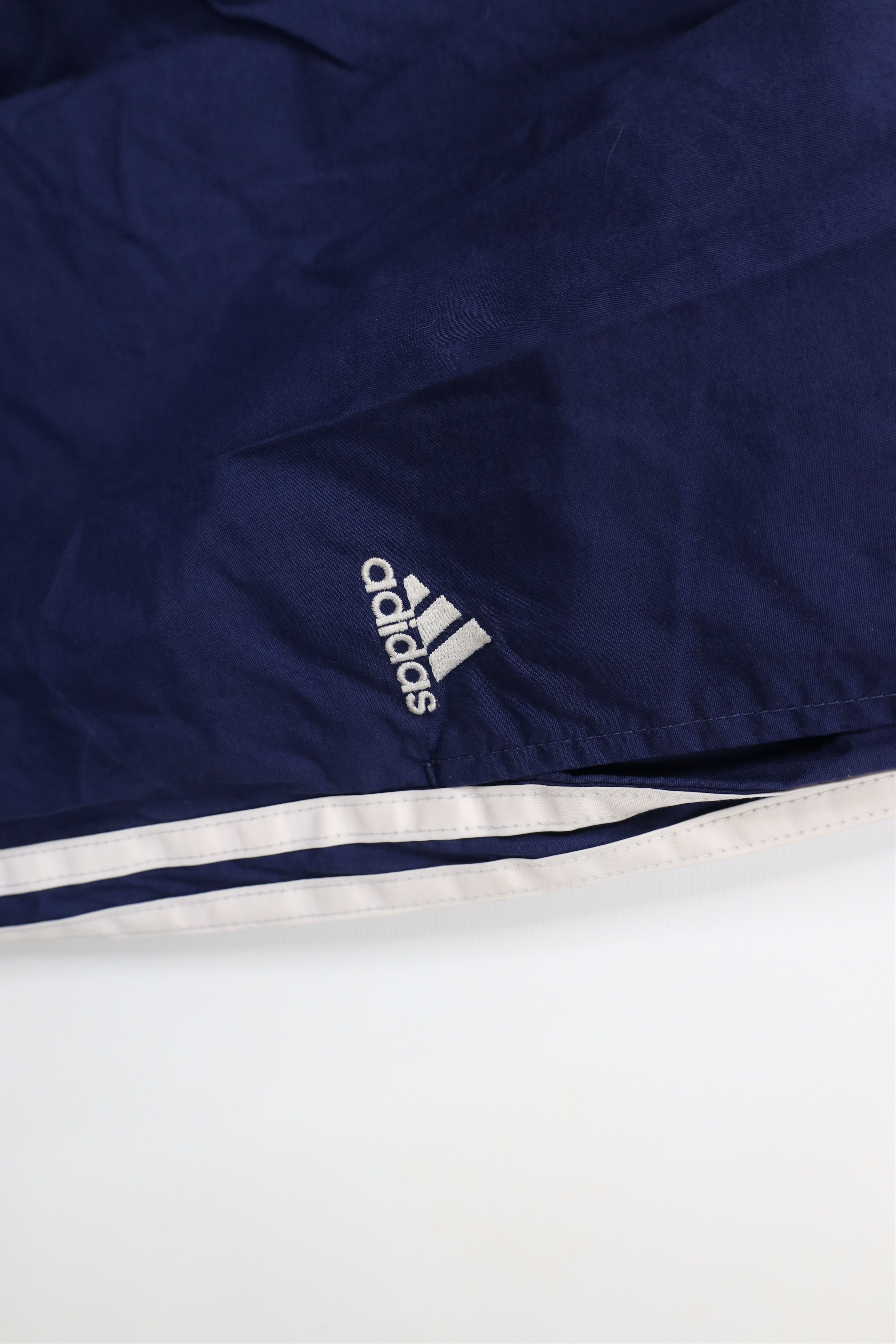Adidas × Vintage Vintage 90s Adidas Out Striped Lined Wide Leg Pants Blue Size US 36 / EU 52 - 6 Thumbnail
