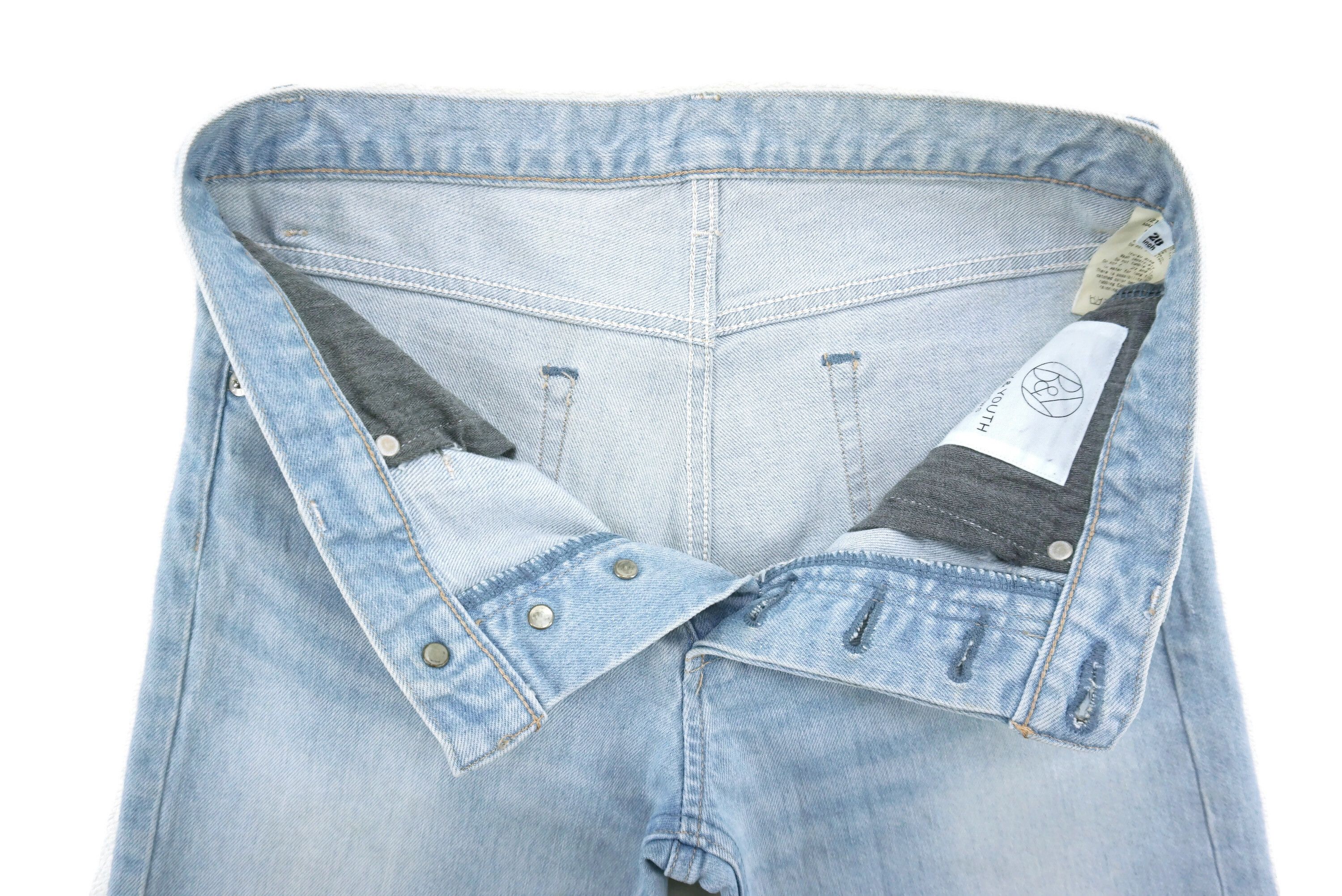 Japanese Brand United Arrows Jeans W29xL31.75 Low-Rise Slim Light Wash Size US 28 / EU 44 - 9 Thumbnail