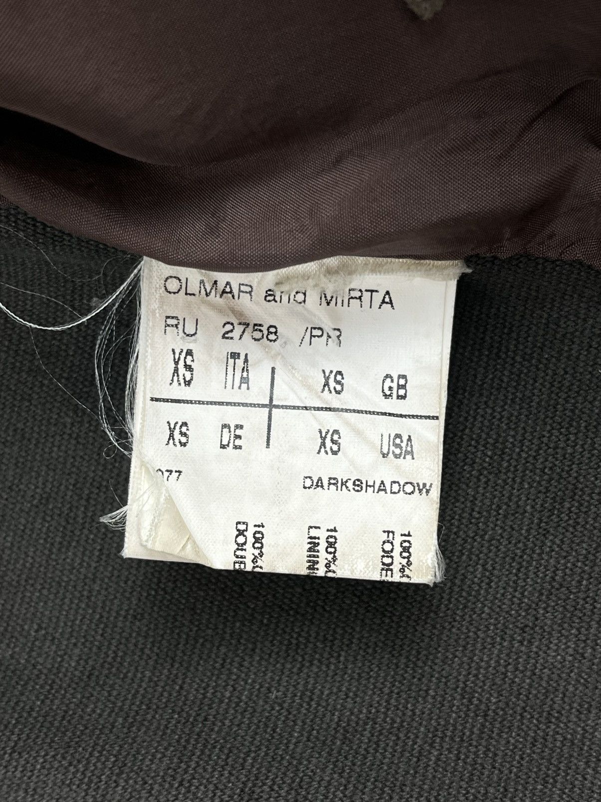 Rick Owens SS05 Rick Owens Scorpio Rubber Taped Flight Jacket Bomber Size US S / EU 44-46 / 1 - 12 Thumbnail