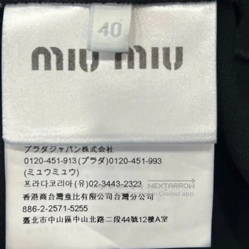 Miu Miu Miu Miu Black Long Sleeve Dress for Women . Size M / US 6-8 / IT 42-44 - 6 Thumbnail