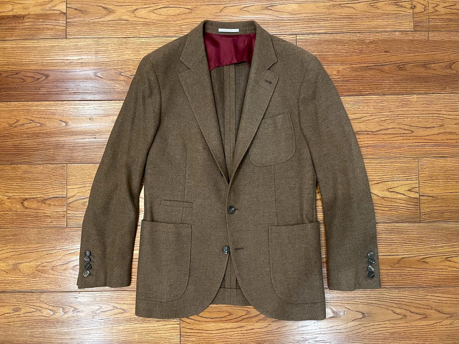 Brunello Cucinelli Brown Men's Blazer