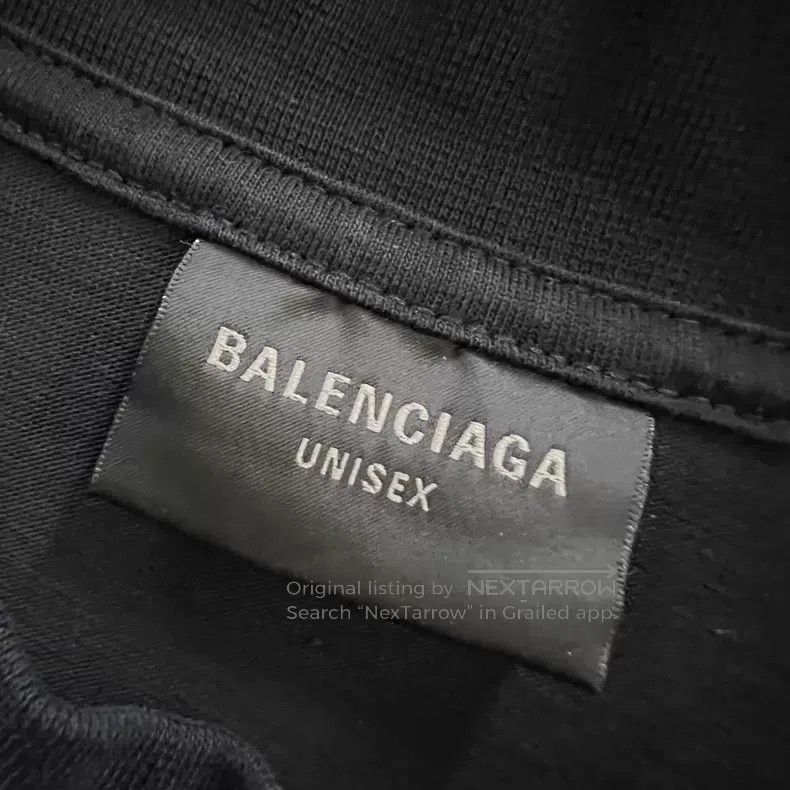 Balenciaga Balenciaga Back Letter Embroidered Short Sleeve T-Shirt Size US S / EU 44-46 / 1 - 3 Thumbnail