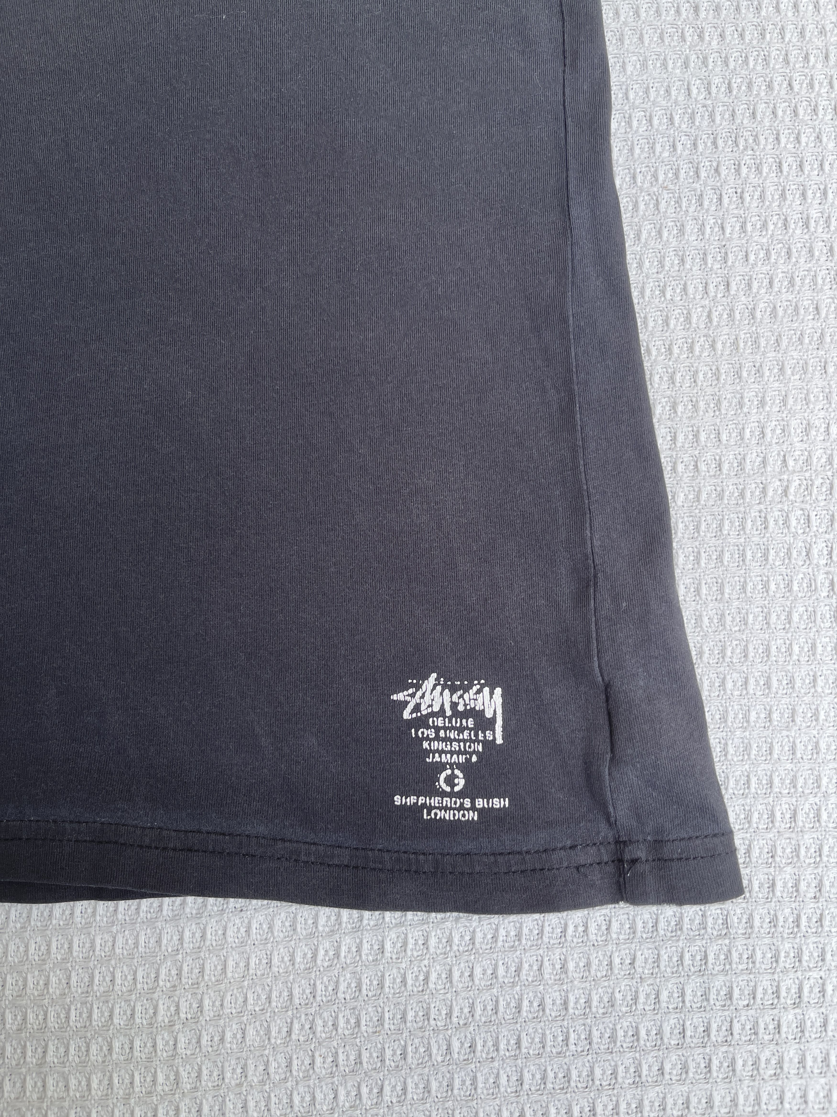 Rap Tees Last Drop🔥Rare🔥Vtg STUSSY x Prince Jammy Sun Faded T-Shirt Size US L / EU 52-54 / 3 - 11 Thumbnail