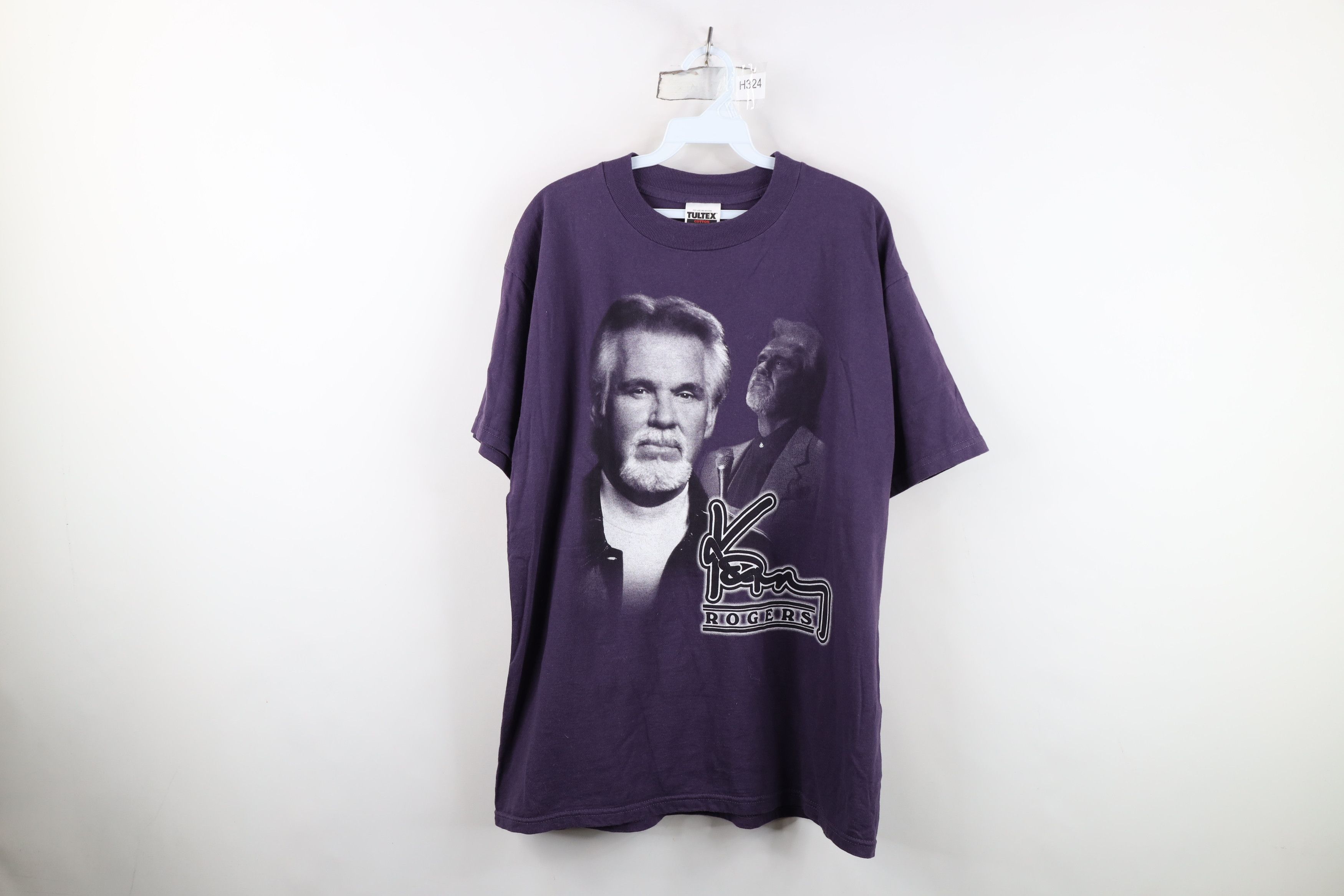 Vintage Vintage 90s Tour Kenny Rogers Band Short Sleeve T-Shirt Size US L / EU 52-54 / 3 - 1 Thumbnail