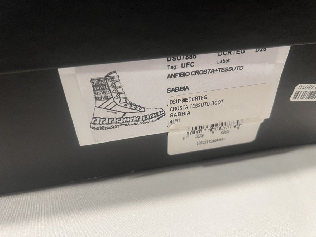 Versace Versace mens tactical military boots. 44/11. $1250 Size US 11 / EU 44 - 9 Thumbnail