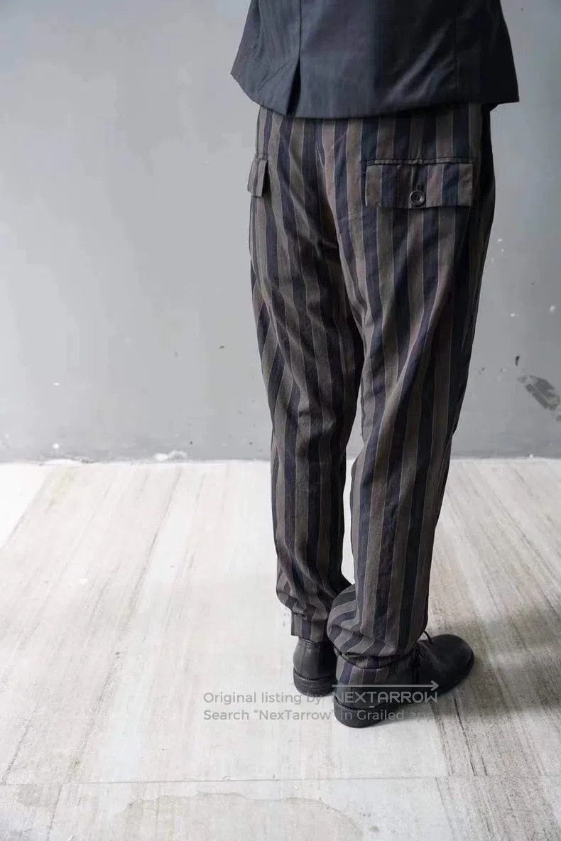 Geoffrey B. Small Geoffrey b Silk wool striped trousers Size US 30 / EU 46 - 6 Thumbnail