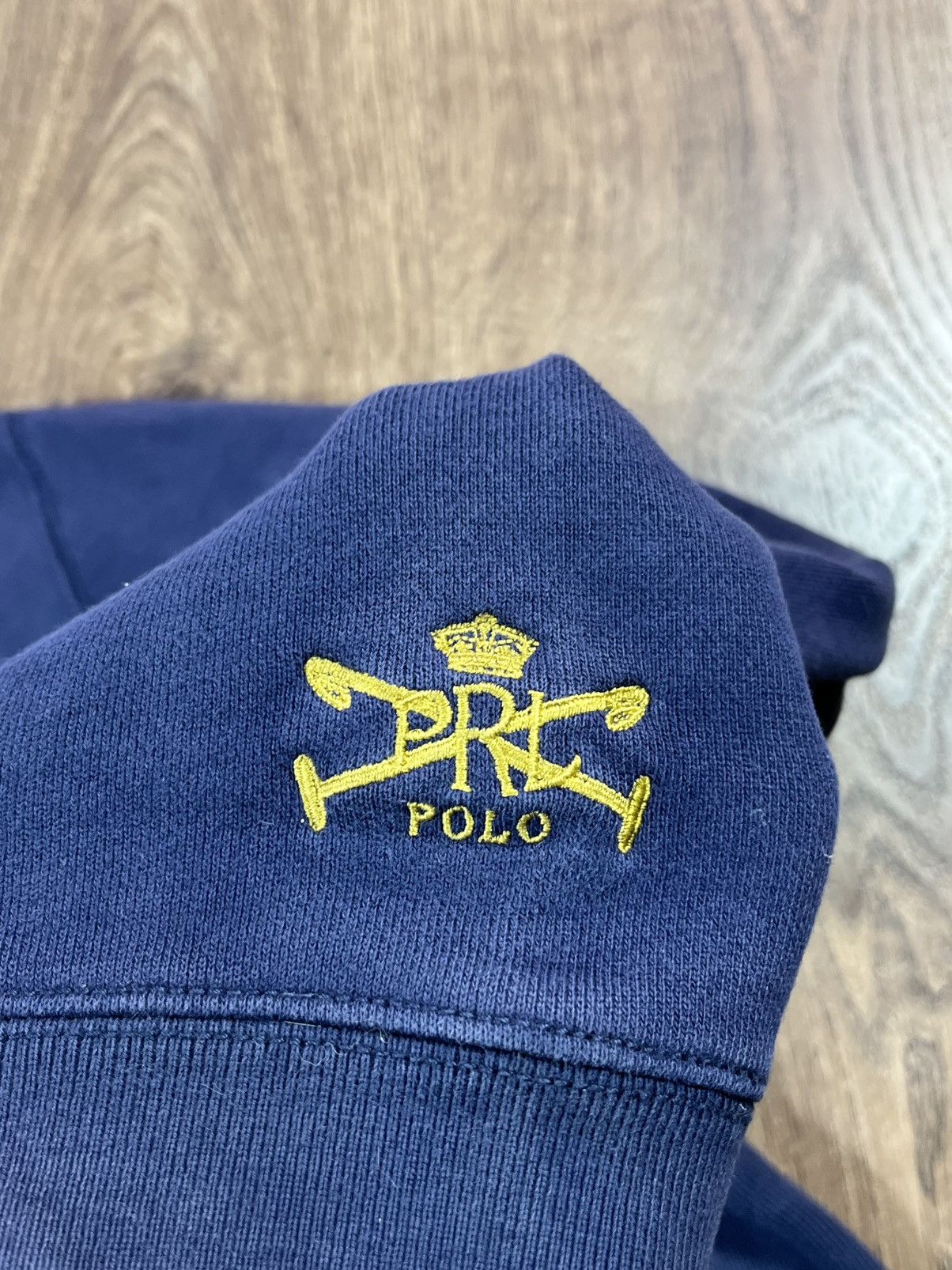 Polo Ralph Lauren Vintage Polo Ralph Lauren Distressed Hoodie Big Logo 🐎 Size US XXL / EU 58 / 5 - 11 Thumbnail
