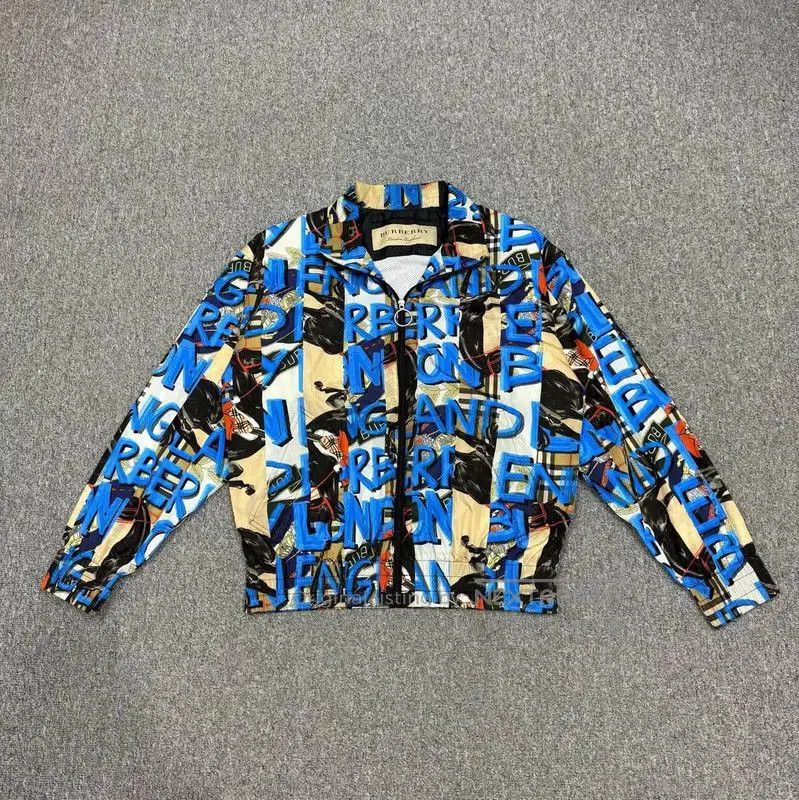 Burberry Burberry Multicolor Polyester Windbreaker Jacket. Size US L / EU 52-54 / 3 - 1 Thumbnail