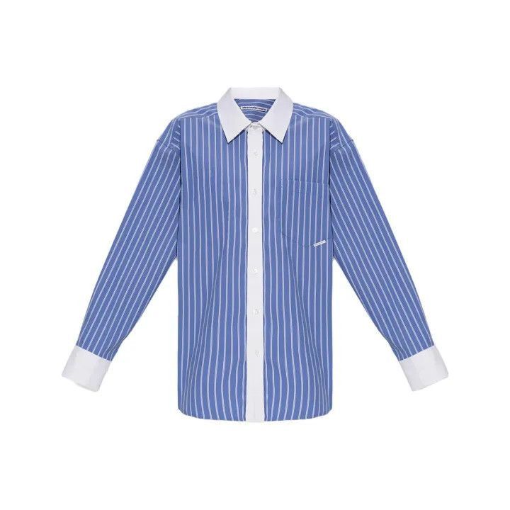 Alexander Wang Alexander Wang Long Sleeve Striped Shirt for Women - Size XS / US 0-2 / IT 36-38 - 1 Thumbnail