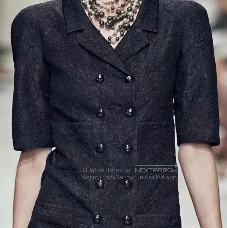 Chanel Chanel Deep Blue Silk Women's Shirt . Size XL / US 12-14 / IT 48-50 - 2 Thumbnail