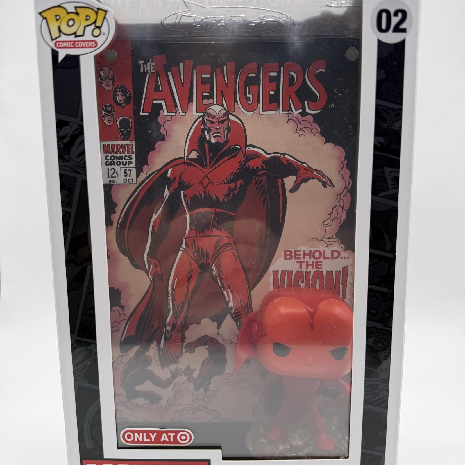Other Funko Pop! Comic Book Cover with Case Marvel - Vision Size ONE SIZE - 8 Thumbnail