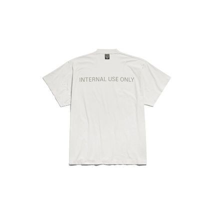 Balenciaga o1mt1gz0226 Internal Use Only Inside-Out T-Shirt Oversized Size US M / EU 48-50 / 2 - 2 Thumbnail