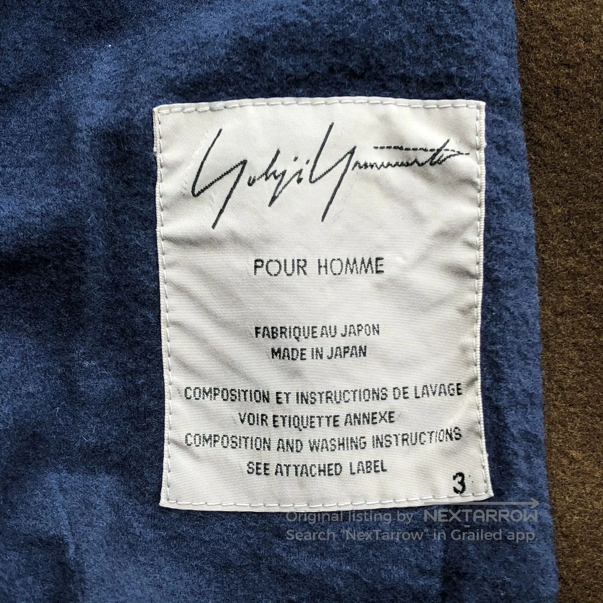 Yohji Yamamoto yohji yamamoto military. Size US M / EU 48-50 / 2 - 5 Thumbnail