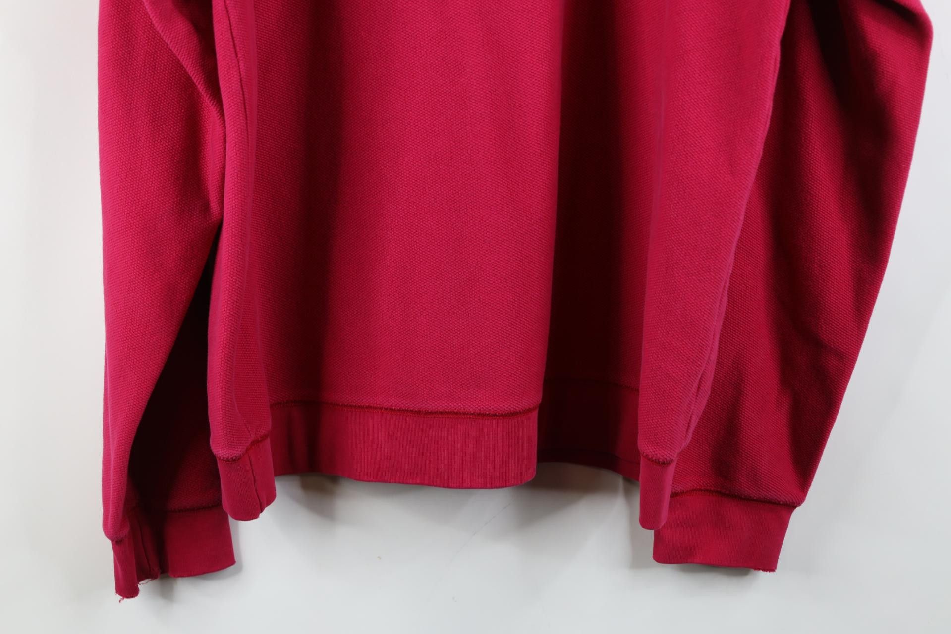 Lands' End Vintage 90s Lands End Thermal Knit Crewneck Sweater Pink Size US M / EU 48-50 / 2 - 14 Thumbnail