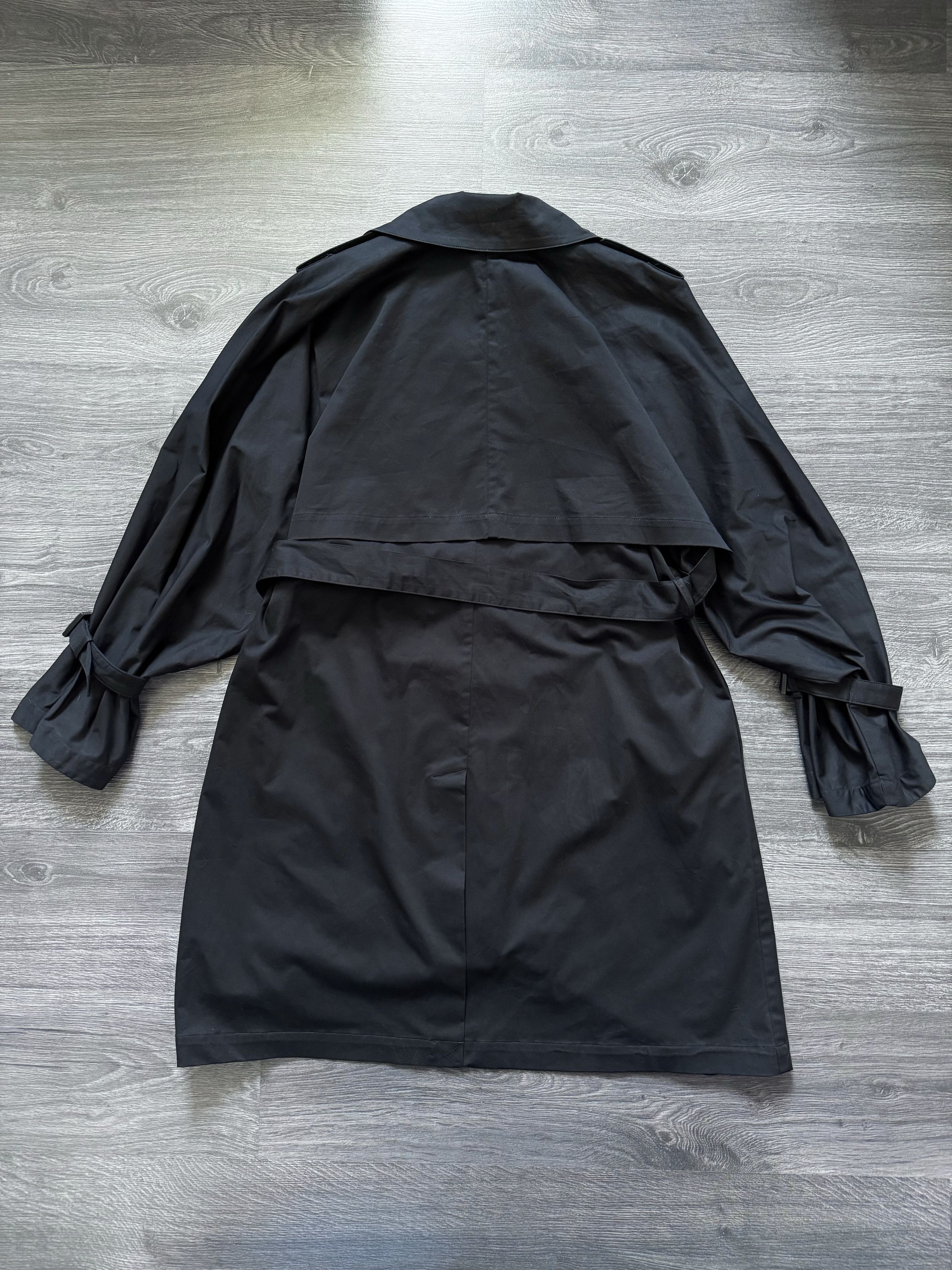 Emporio Armani Emporio Armani Belted Cotton Trench Women's Coat Size 48 Size L / US 10 / IT 46 - 2 Thumbnail