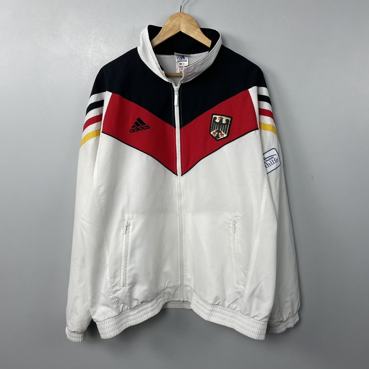 Adidas Vintage 90’s Adidas Germany Olympic Seul Jacket Mens Size US L / EU 52-54 / 3 - 1 Thumbnail