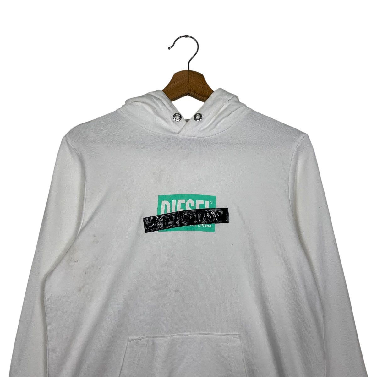 Diesel Diesel Big Logo Pullover Hoodie Size US XS / EU 42 / 0 - 11 Thumbnail