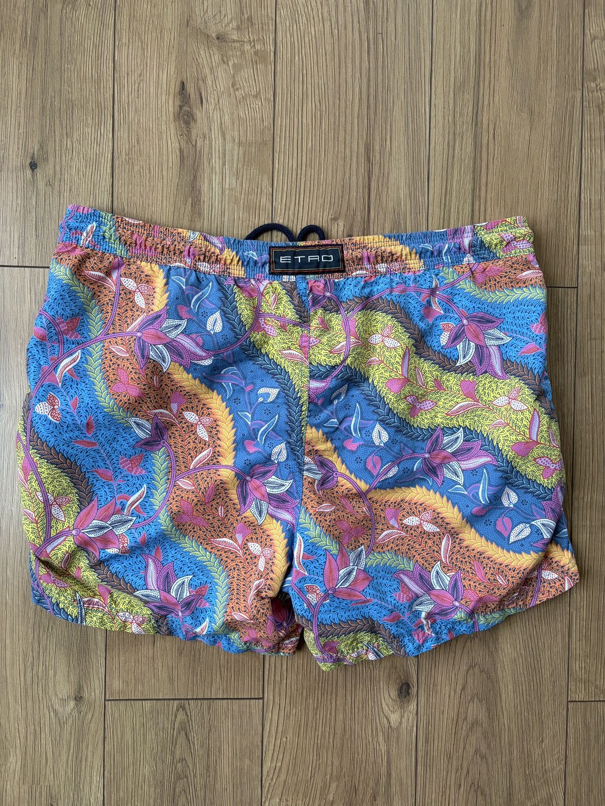 Etro ETRO Full Print Floral Swim Shorts Size US 34 / EU 50 - 2 Thumbnail
