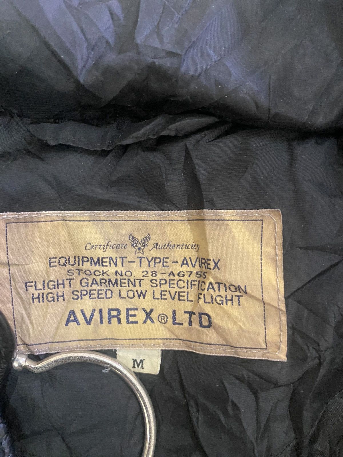 Avirex AVIREX FLIGHT GARMENT HIGH SPEED FLIGHT JACKET Size US M / EU 48-50 / 2 - 14 Thumbnail