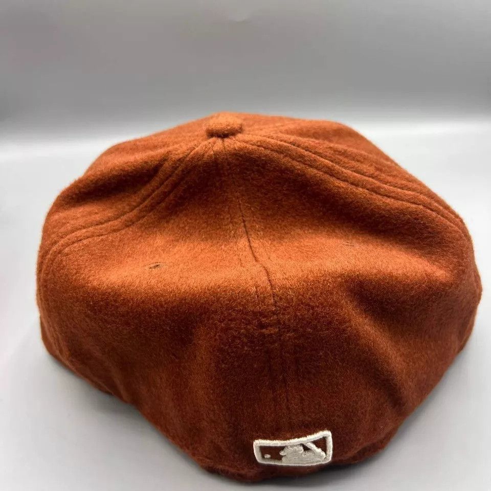 New Era Houston Astros Hat Men 7 3/8 59Fifty New Era MLB Fitted Wool Size ONE SIZE - 6 Thumbnail