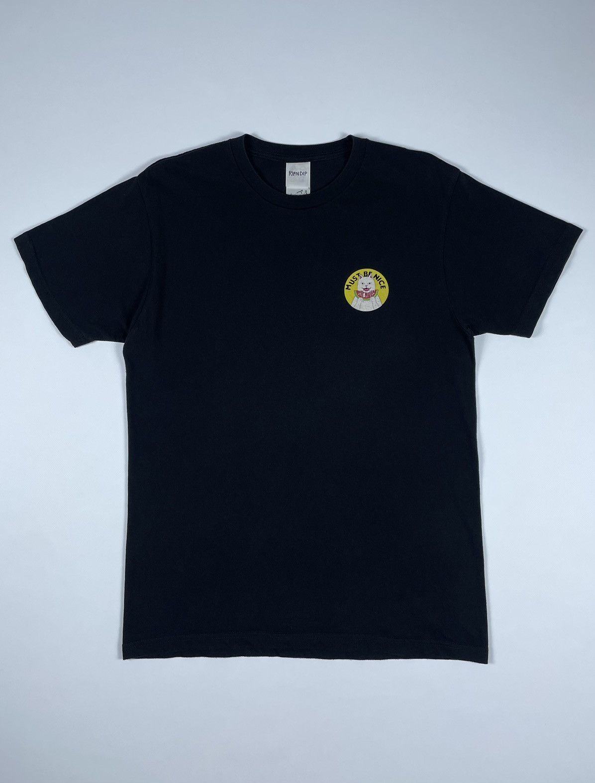 RIPNDIP RIPNDIP Cat graphic big logo T-shirt Size US M / EU 48-50 / 2 - 1 Thumbnail