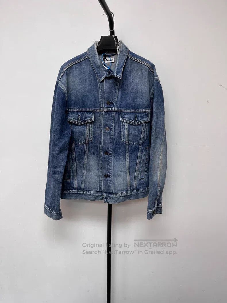 Balenciaga Balenciaga Casual Denim Jacket Size XXS / US 00 / IT 34 - 2 Thumbnail
