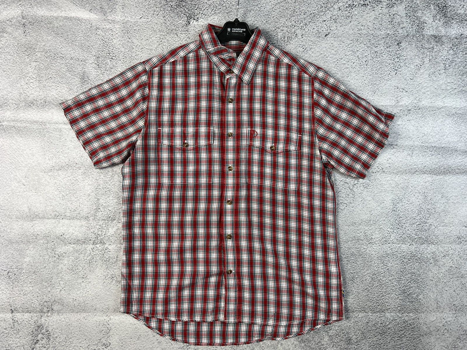 Fjallraven Fjallraven check short sleeve shirt Size US M / EU 48-50 / 2 - 2 Thumbnail