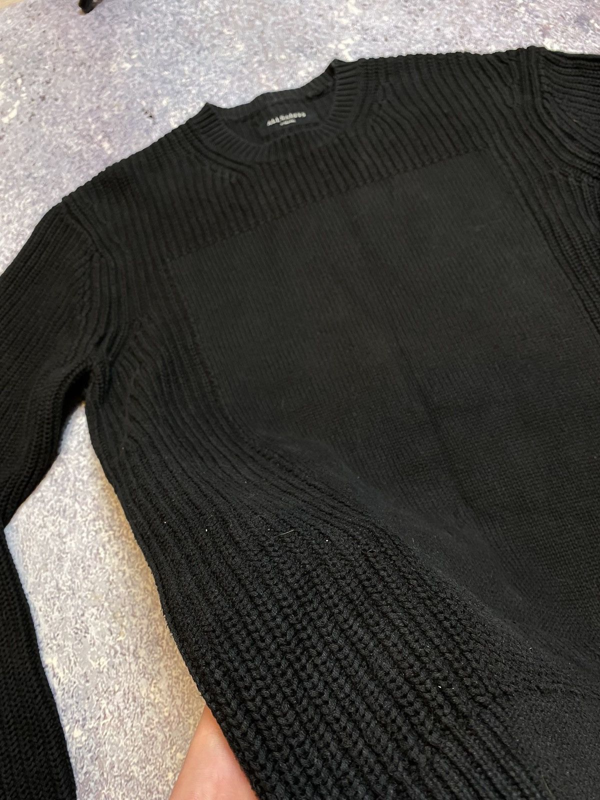 Allsaints × Vintage 💥OPIUM ALLSAINTS BLACK SWEATER BALENCIAGA STYLE Size US XS / EU 42 / 0 - 8 Thumbnail