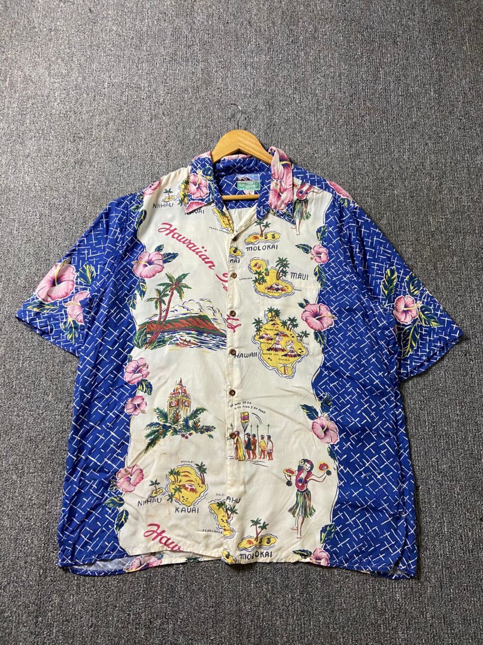 Japanese Brand Reyn Spooner Hawaiian Button Up Shirts (183) Size US XL / EU 56 / 4 - 1 Thumbnail