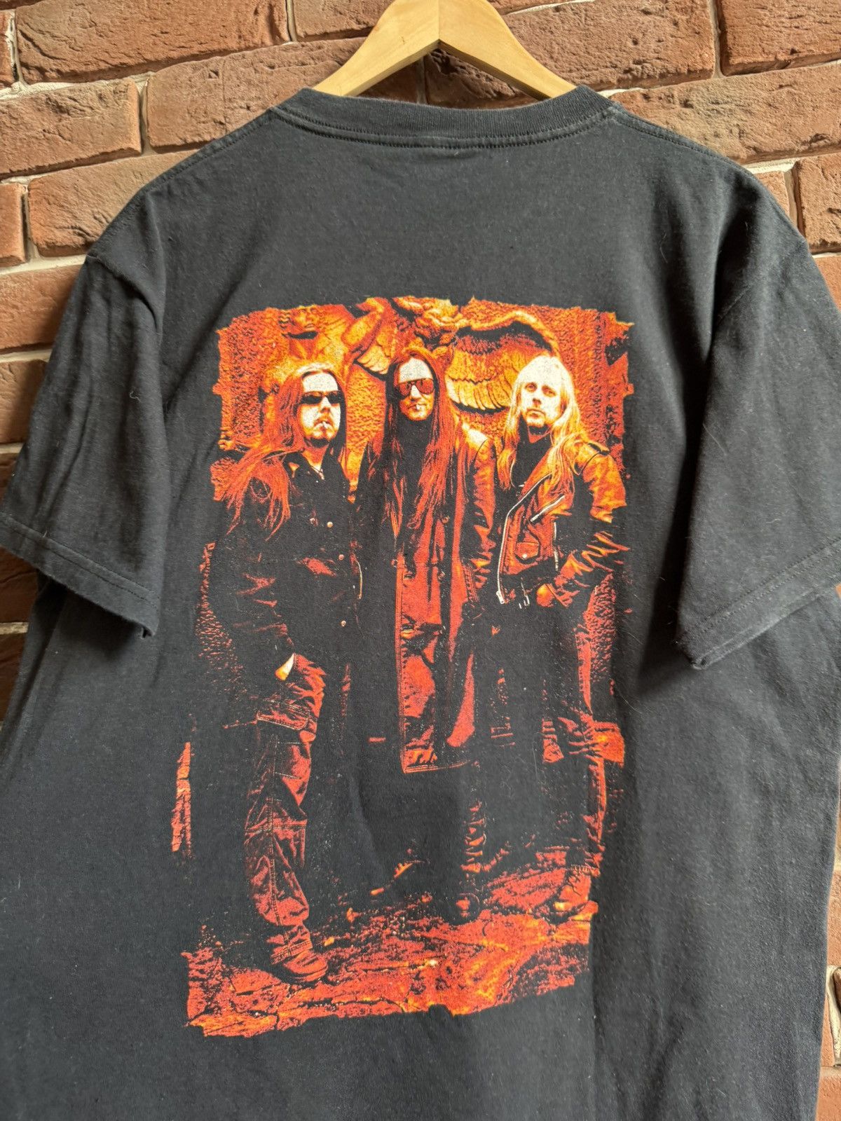 Band Tees Vintage 00s Sodom Thrash Metal Tour Band Tshirt L Black Size US L / EU 52-54 / 3 - 7 Thumbnail