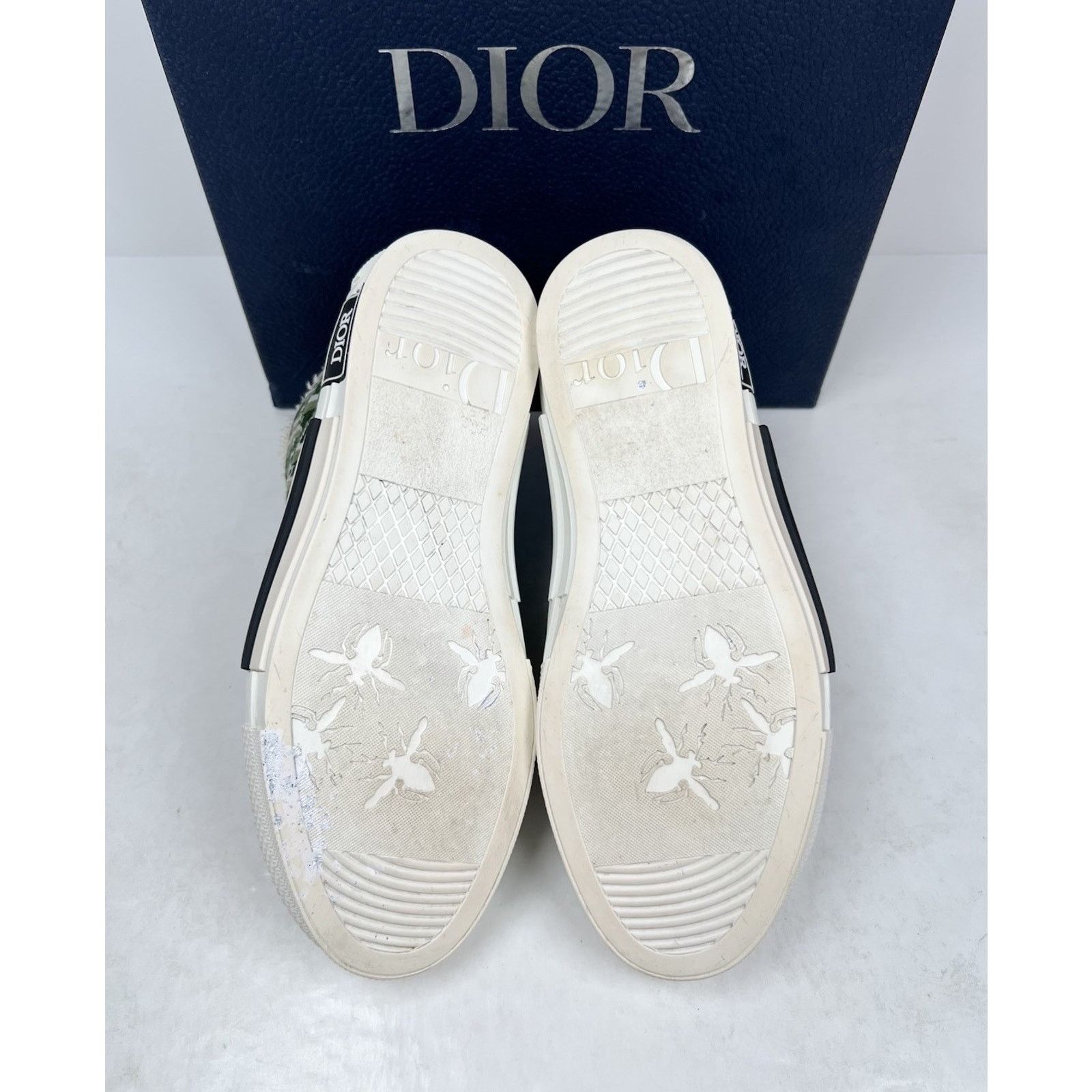 Dior Size 37EU/5M - Dior b23 Oblique Olive Tapestry High Size US 5 / EU 37 - 7 Thumbnail