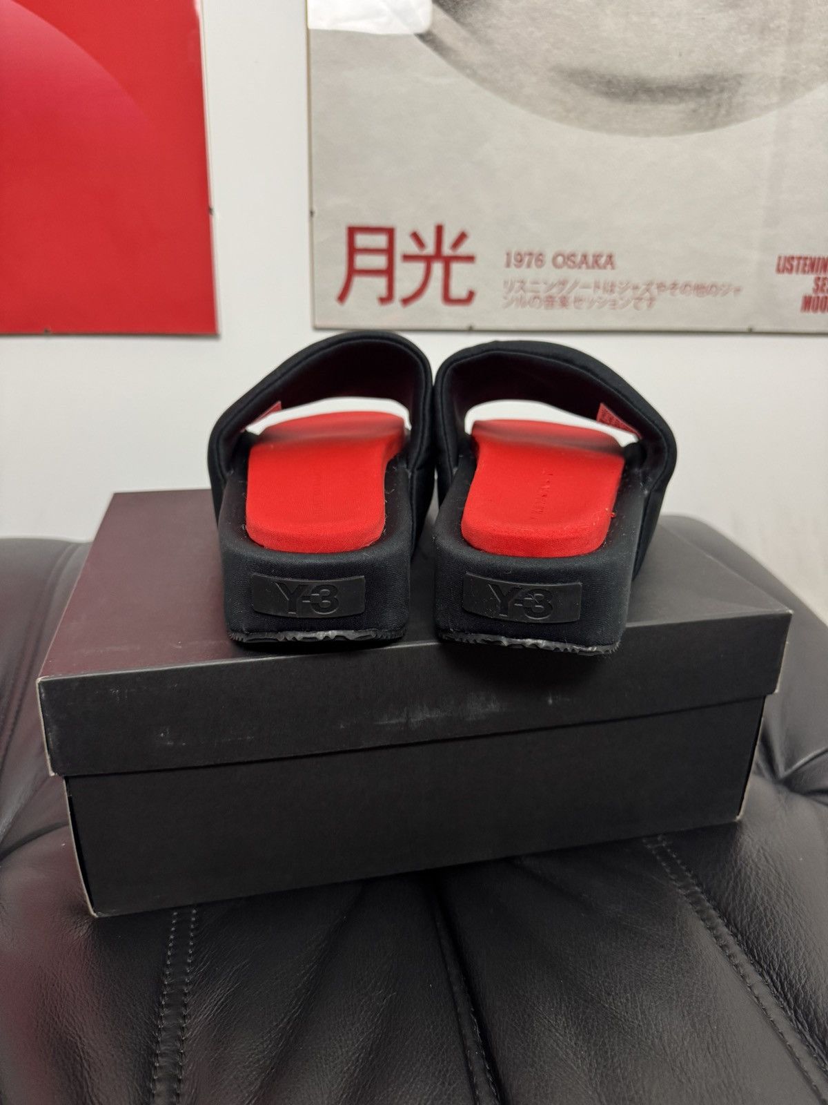 Adidas Y-3 Adidas Yohji Yamamoto Samurai Platform Slides Japanese Size US 9 / EU 42 - 8 Thumbnail