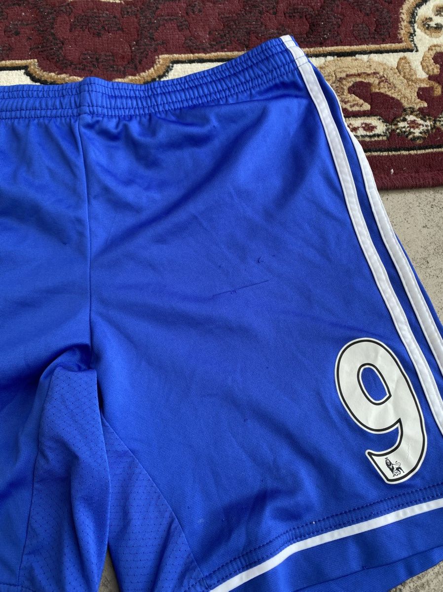 Adidas × Vintage Adidas Chelsea 2012/13 Shorts jersey Home #9 Torres Size US 32 / EU 48 - 5 Thumbnail