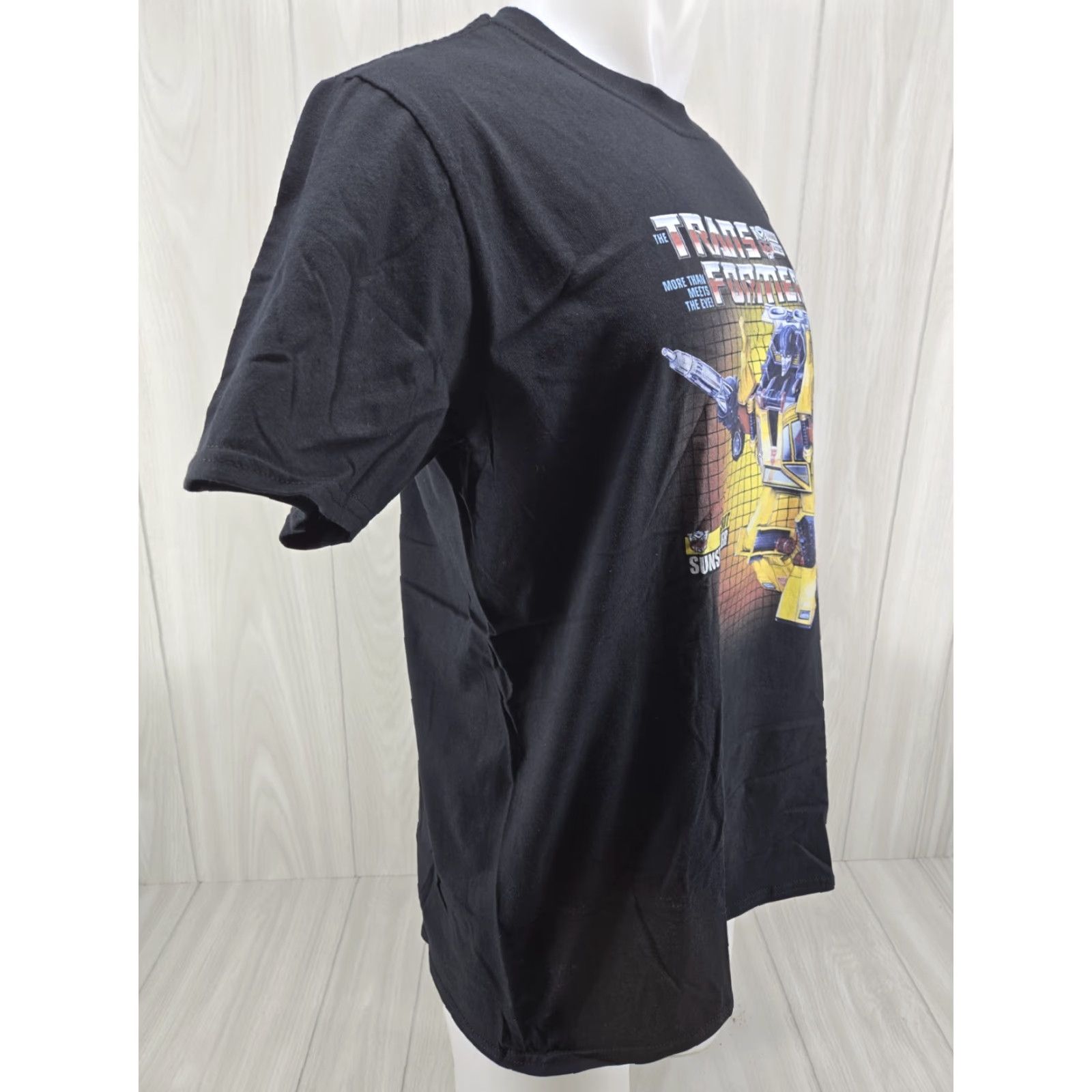 Gildan VINTAGE Transformers T Shirt Autobot Sunstreaker Cartoon Style Adult Black Large Size US L / EU 52-54 / 3 - 5 Thumbnail