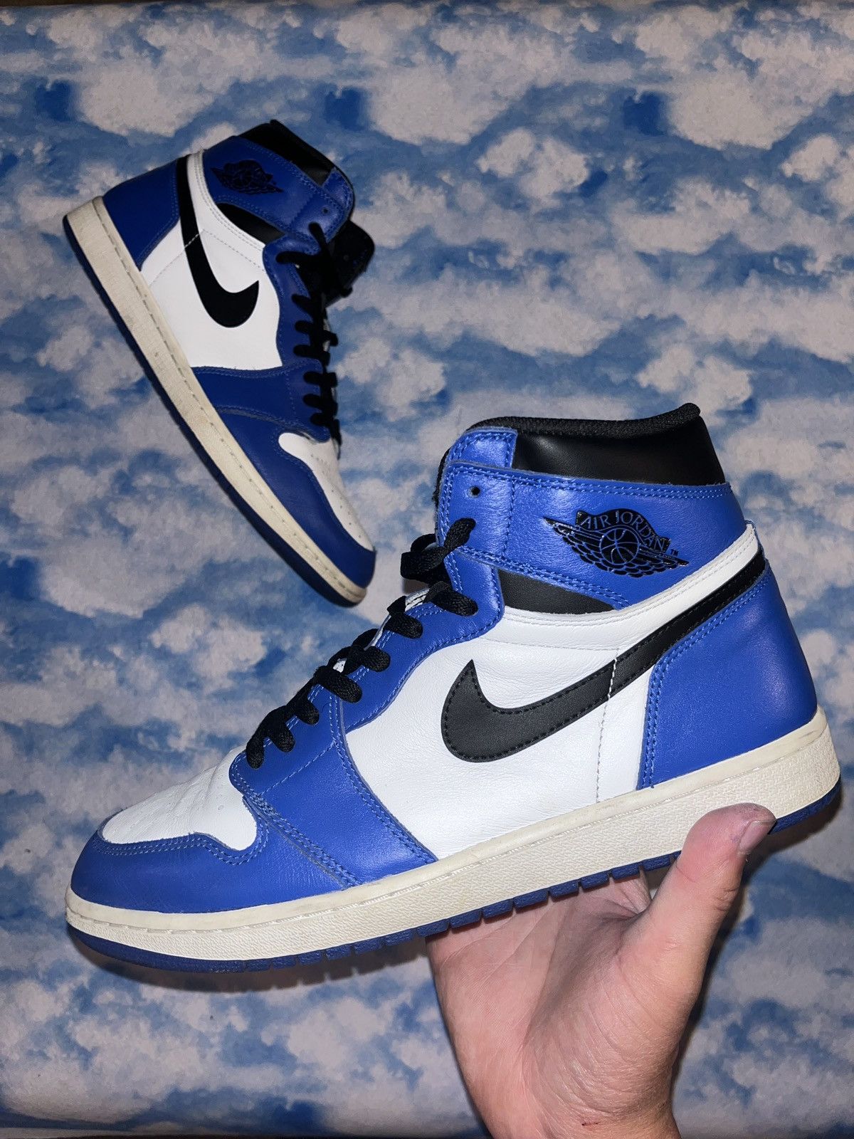 Nike Jordan 1 Retro High Game Royal Size US 11.5 / EU 44-45 - 2 Thumbnail