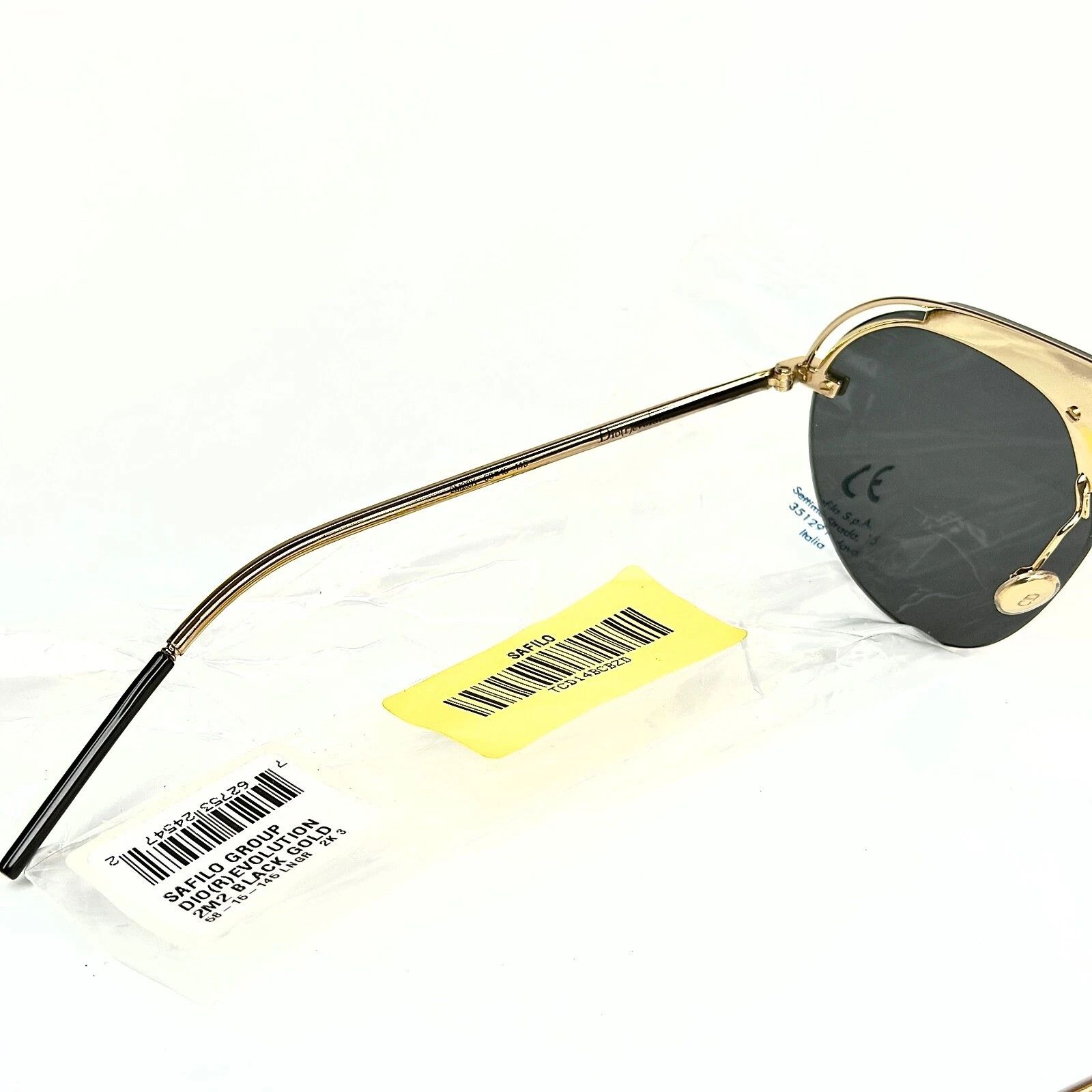 Christian Dior Monsieur CHRISTIAN DIOR REVOLUTION 2 Black Sunglasses DIOREvolution Size ONE SIZE - 7 Thumbnail