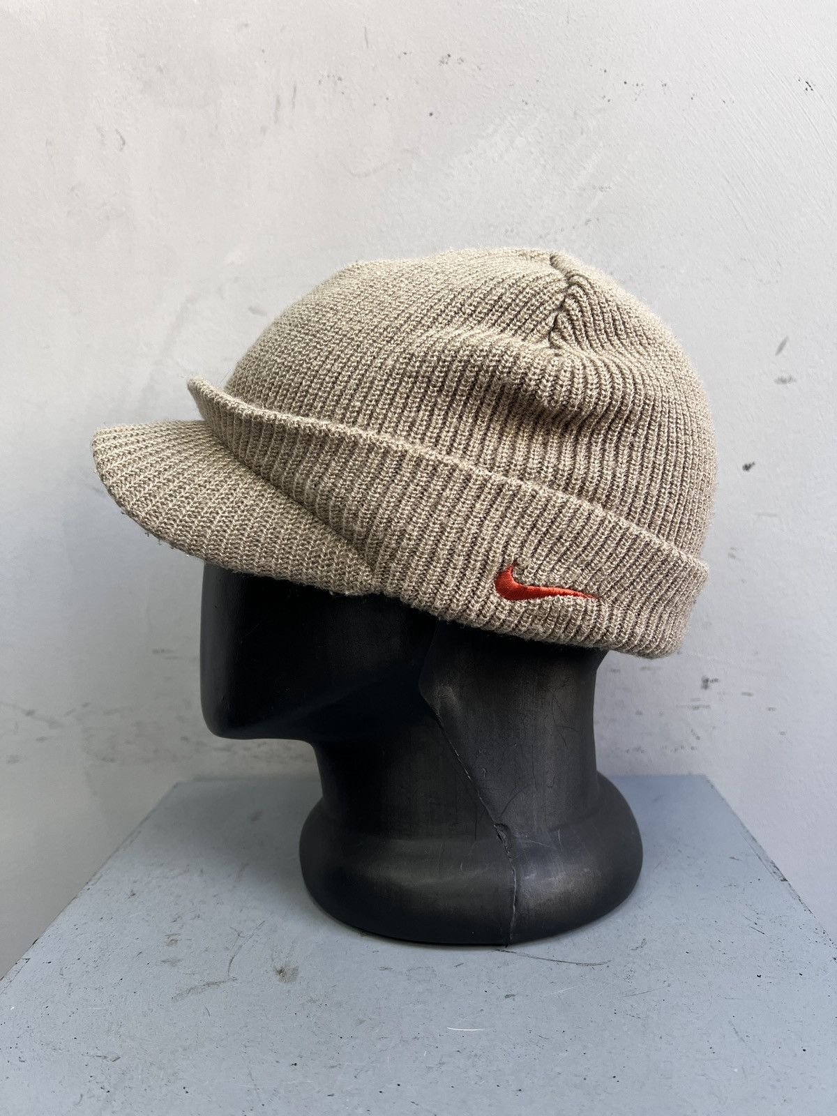 Nike Nike beige cap swoosh y2k streetwear retro classic style Size ONE SIZE - 2 Thumbnail