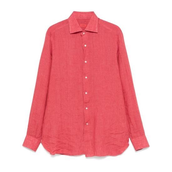 Isaia ISAIA Men Long Tops C5310 MC10TC 01 RED Size US M / EU 48-50 / 2 - 1 Thumbnail
