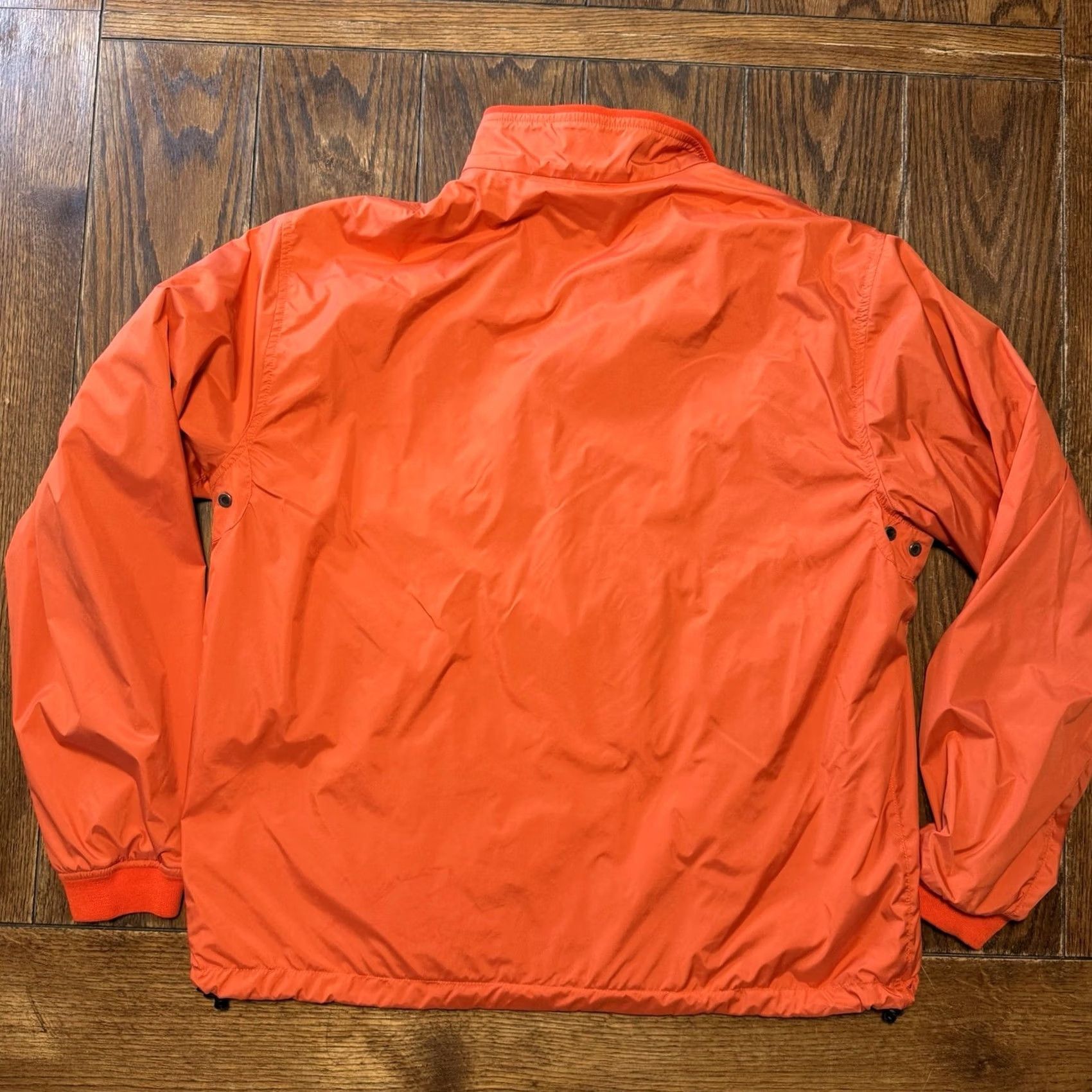 Peter Millar VINTAGE Peter Millar Bomber Jacket Orange Classic Size Large Men's Golf Preppy 90s Style Short Sleeve? Size US L / EU 52-54 / 3 - 7 Thumbnail