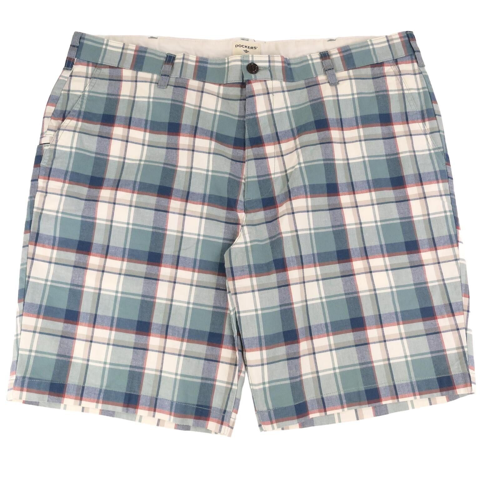 Dockers Dockers Men's Plaid Casual Shorts Size 40 Size US 40 / EU 56 - 1 Thumbnail