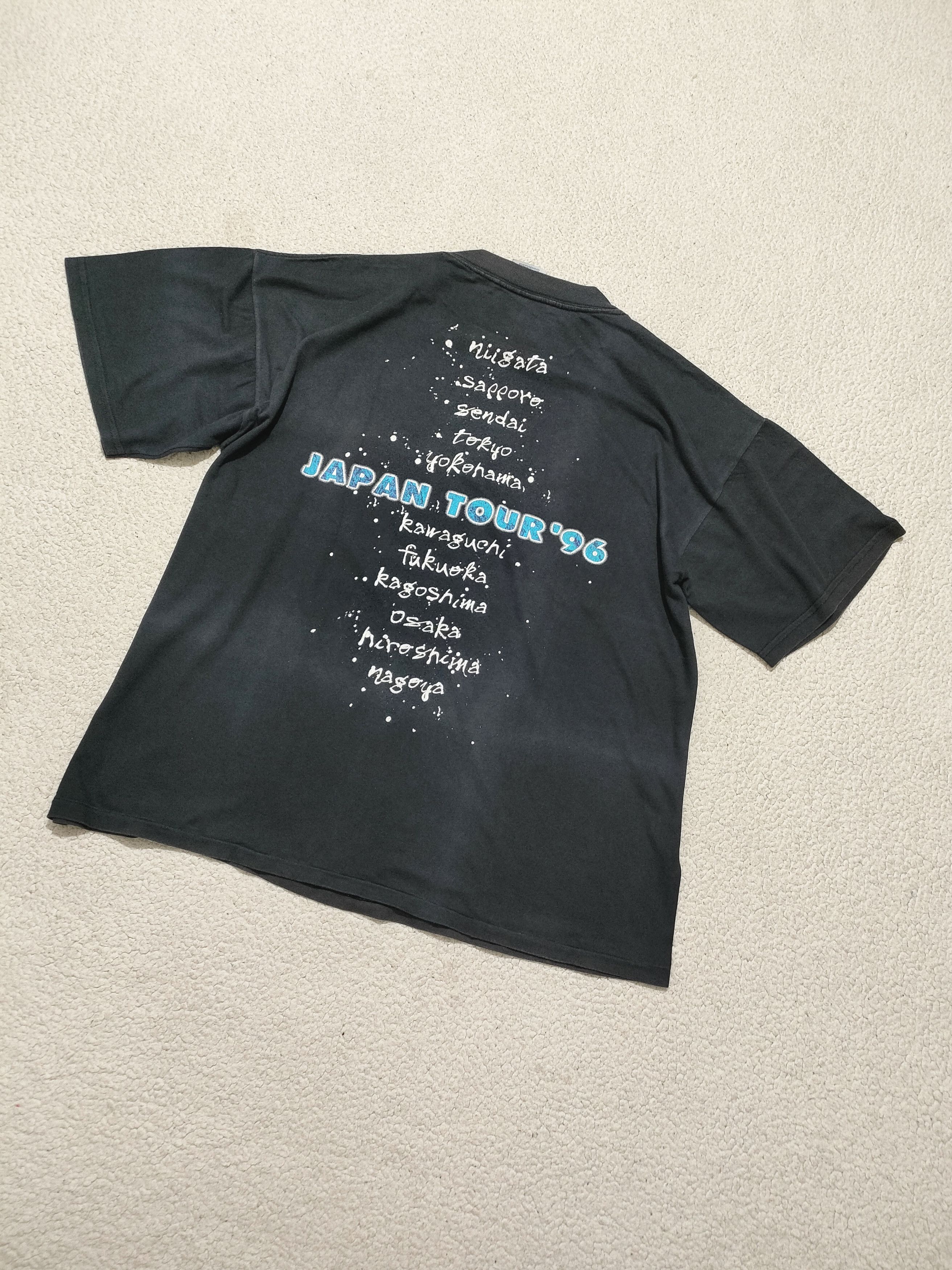 Band Tees 90s MR BIG "HEY MAN JAPAN TOUR '96" Vintage Band Tee Size US XL / EU 56 / 4 - 14 Thumbnail