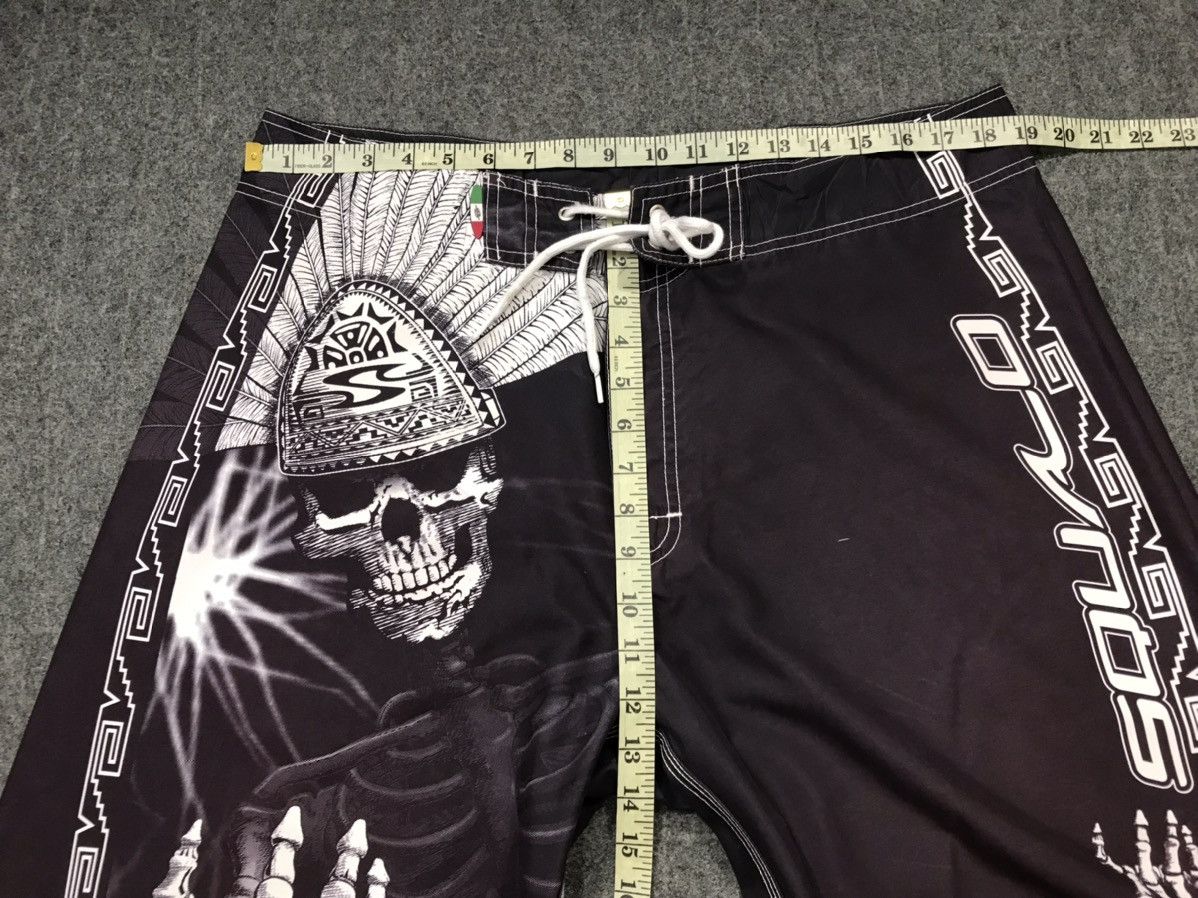 Vintage Vintage Short Pants Surf Squad Skull FullPrint Design Size US 36 / EU 52 - 13 Thumbnail