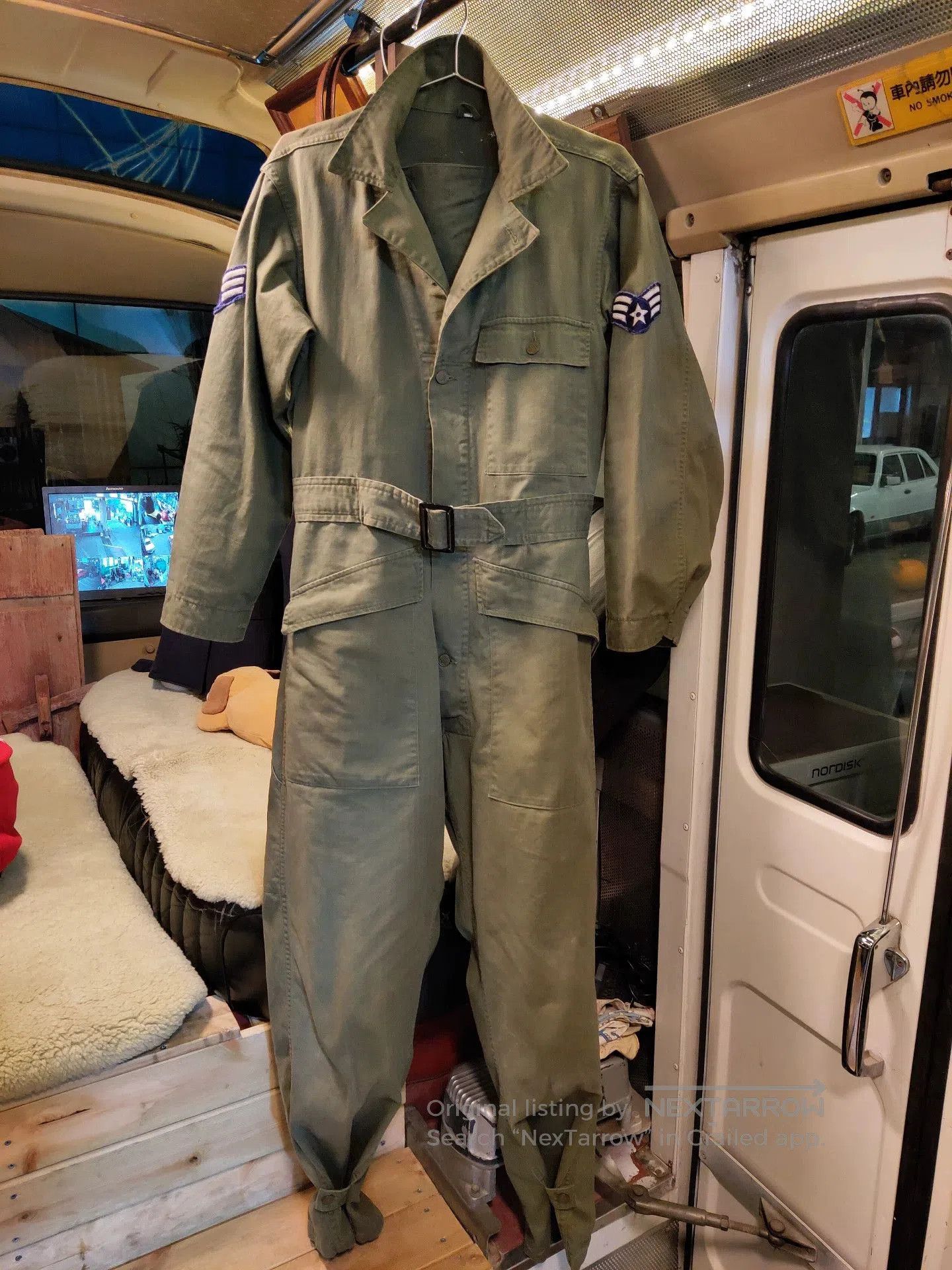 Vintage Vintage US Air Force Herringbone Coverall. Size US 34 / EU 50 - 1 Thumbnail