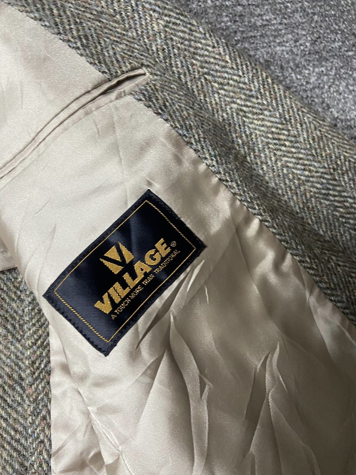Harris Tweed Vintage HARRIS TWEED Wool Blazer (139) Size US XXS / EU 40 - 8 Thumbnail