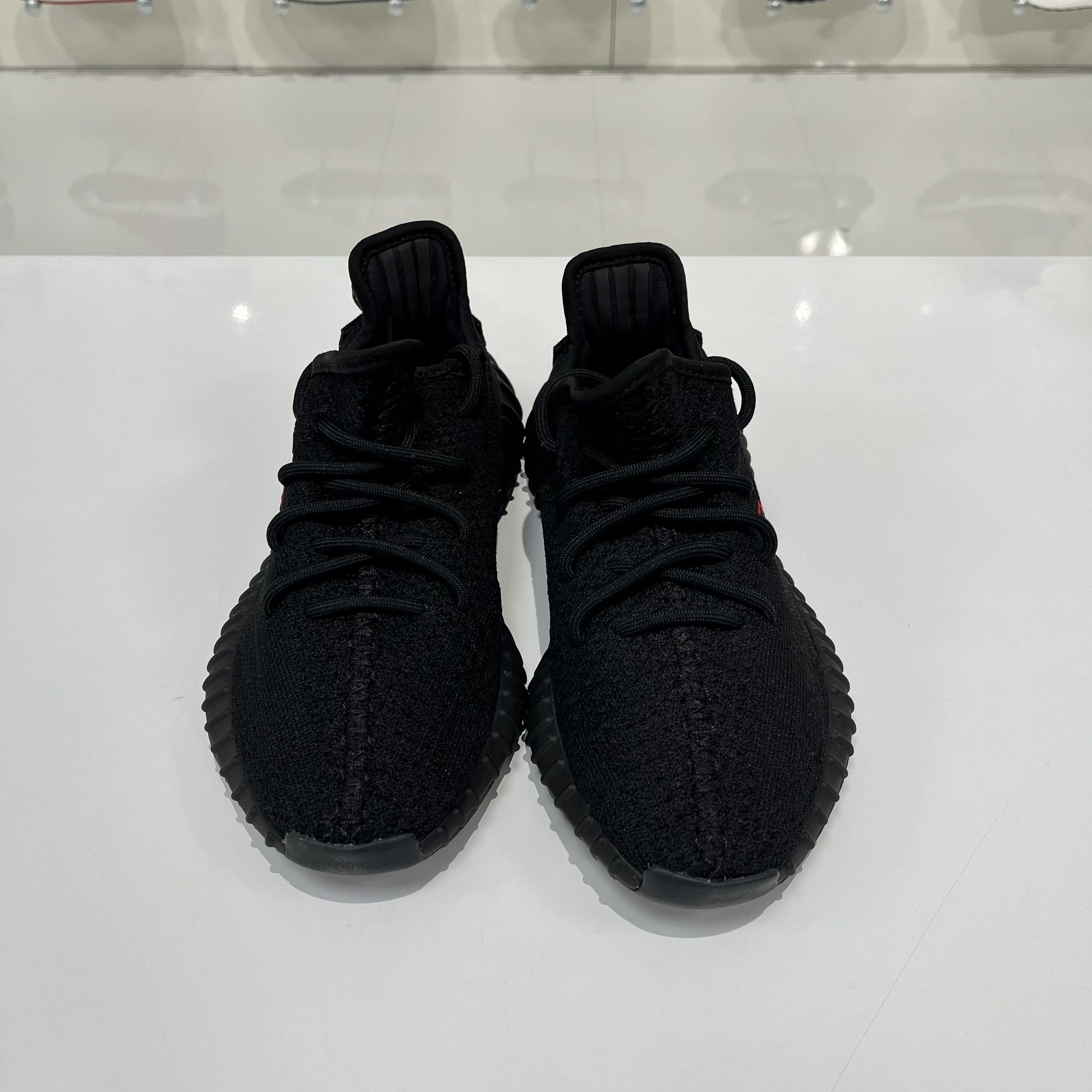 Adidas Adidas Yeezy Boost 350 V2 Black Red Size US 5 / EU 37 - 10 Thumbnail