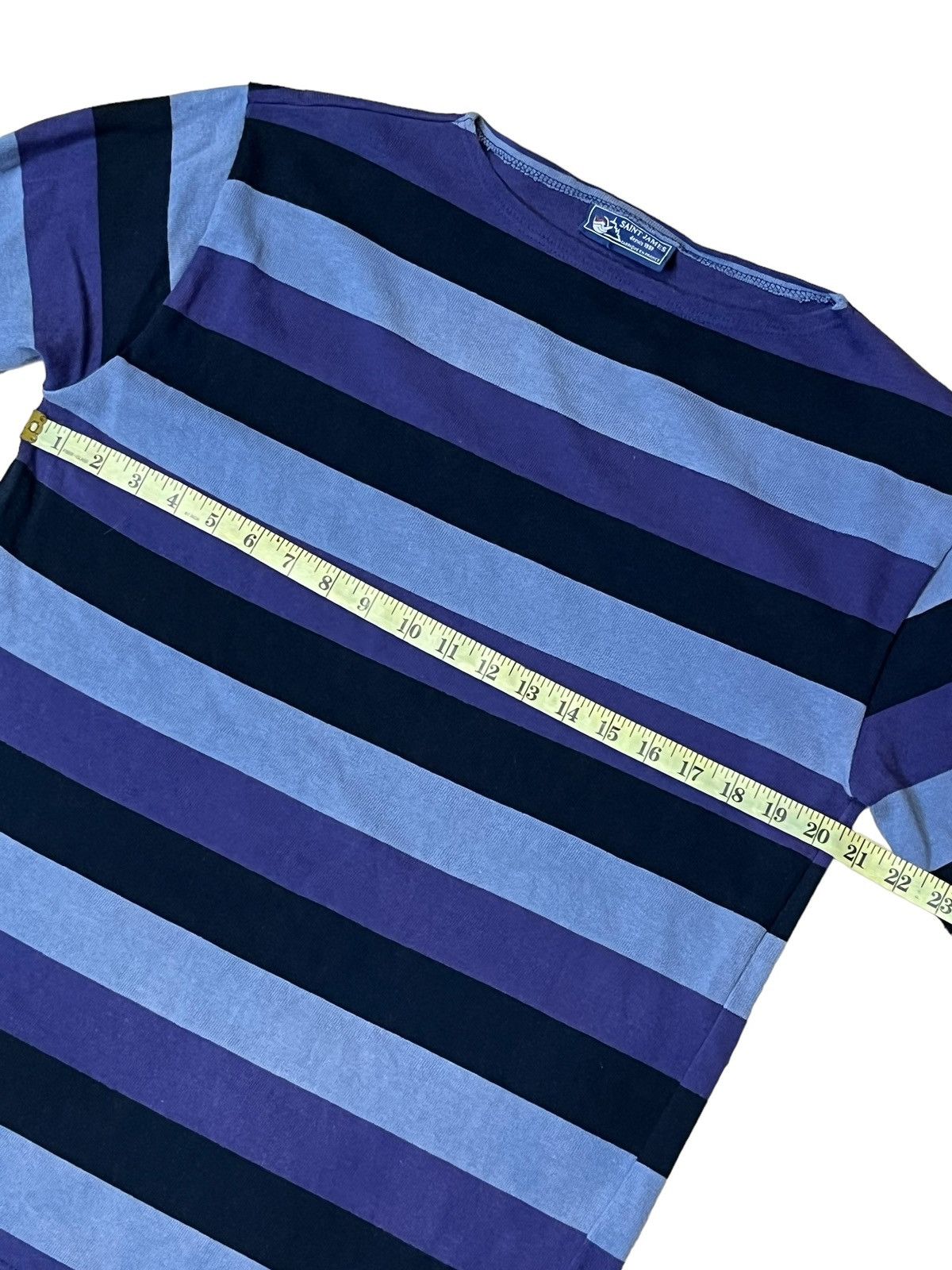 Saint James AUTHENTIC VINTAGE SAINT JAMES STRIPED LONG SLEEVE SHIRT Size US M / EU 48-50 / 2 - 6 Thumbnail