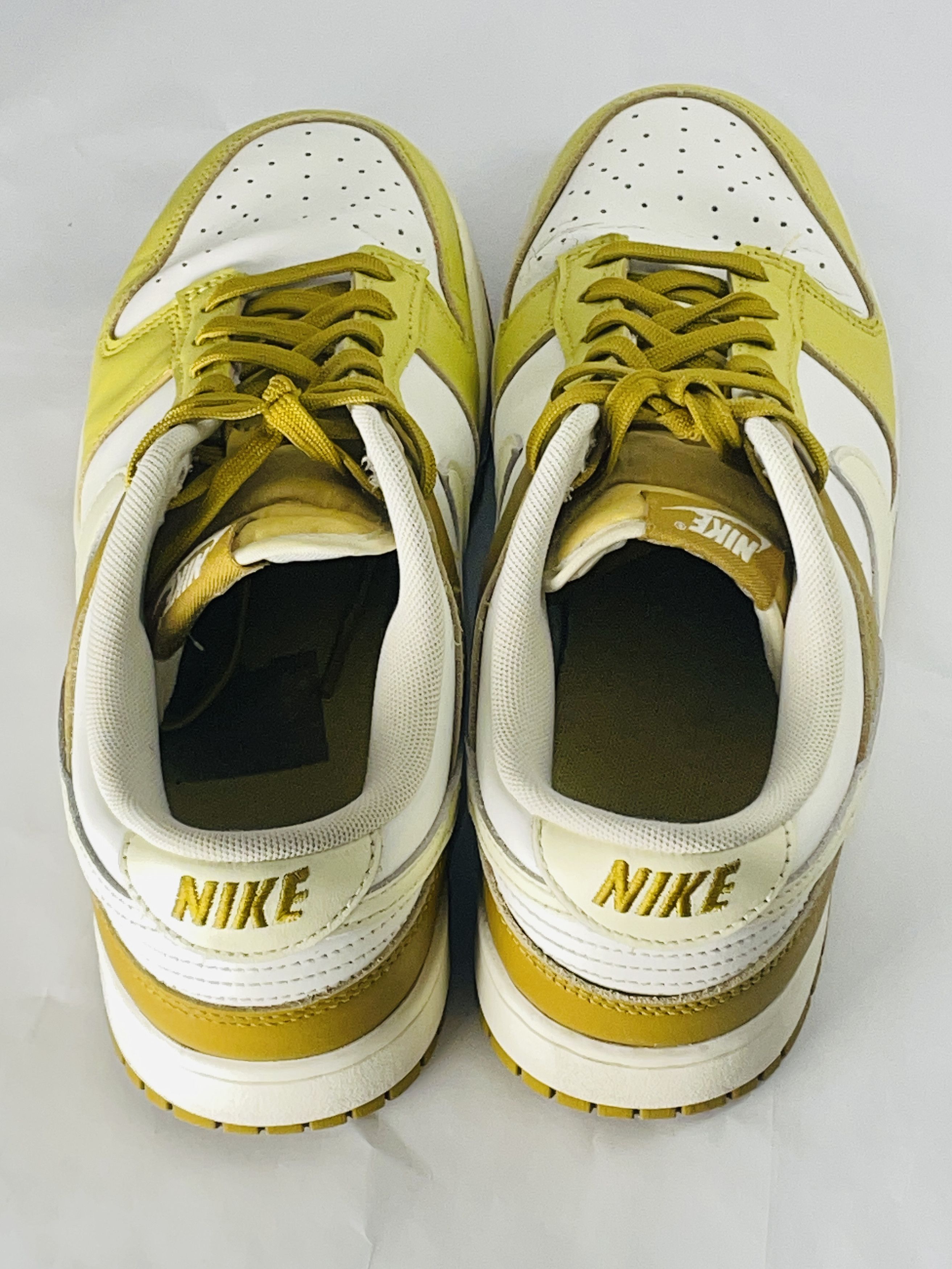 Nike Nike Dunk Low "Bronzine" – Größe 9.5 US – Gelb/Weiß Size US 9.5 / EU 42-43 - 5 Thumbnail