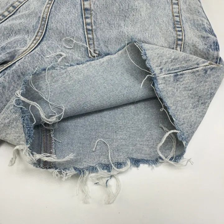 Alexander Wang Alexander Wang Logo Denim Shorts for Women - Size 25" / US 0 / IT 36 - 8 Thumbnail