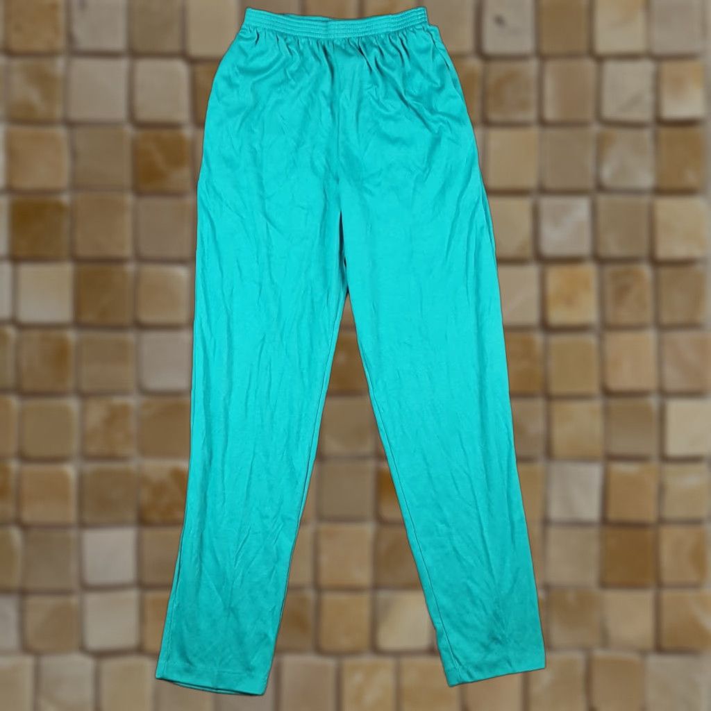 Vintage VINTAGE Vintage 80s Stretch Sweatpants Women's Size Medium Tapered Joggers Sweats Pants Blue Peter Popovitch Regular Men? No, Women. Size 32" / US 10 / IT 46 - 1 Thumbnail