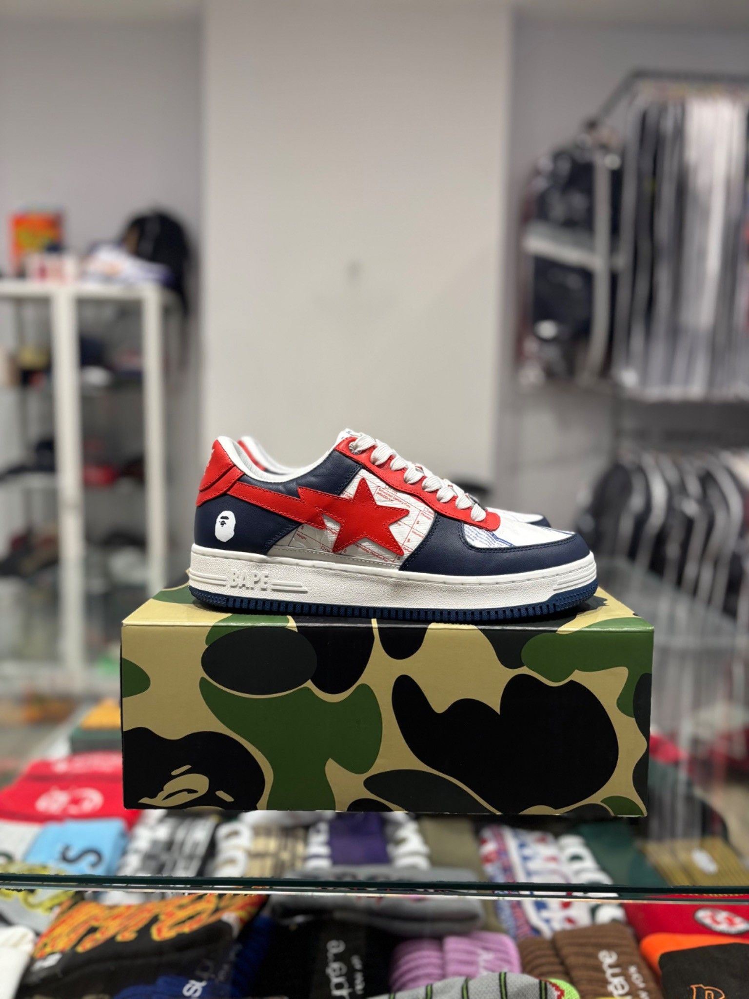 Bape A Bathing Ape Bape Sta USPS Size US 10 / EU 43 - 1 Thumbnail